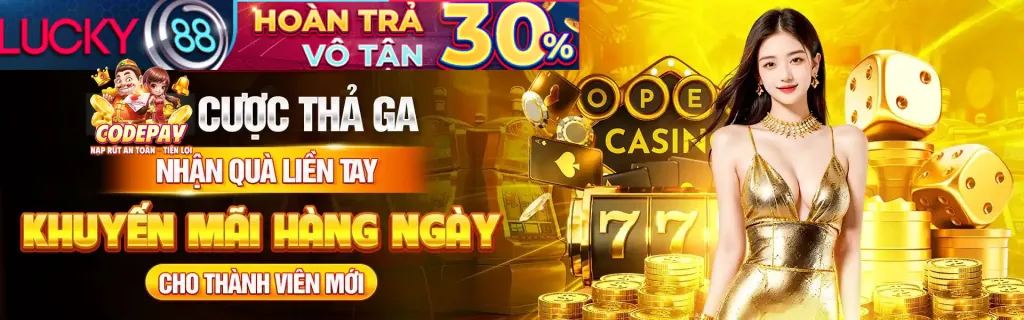 Khuyến mãi chào mừng hp88 casino